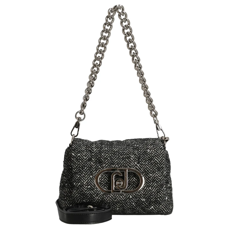 Liu Jo Lapuffy - Bolso bandolera 19 cm (nero)