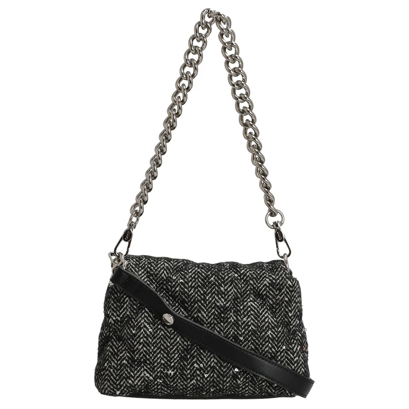Liu Jo Lapuffy - Bolso bandolera 19 cm (nero)