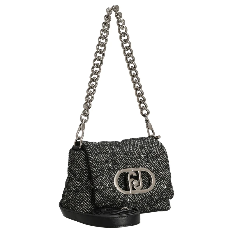 Liu Jo Lapuffy - Bolso bandolera 19 cm (nero)