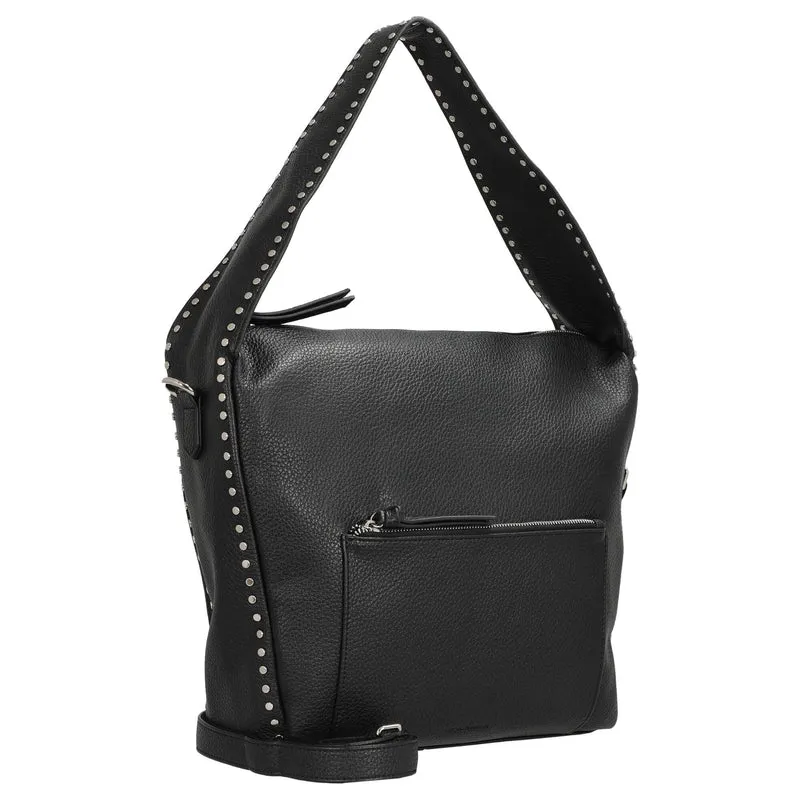 FREDsBRUDER Feel Wild Hobo - Bandolera 40 cm (negro)