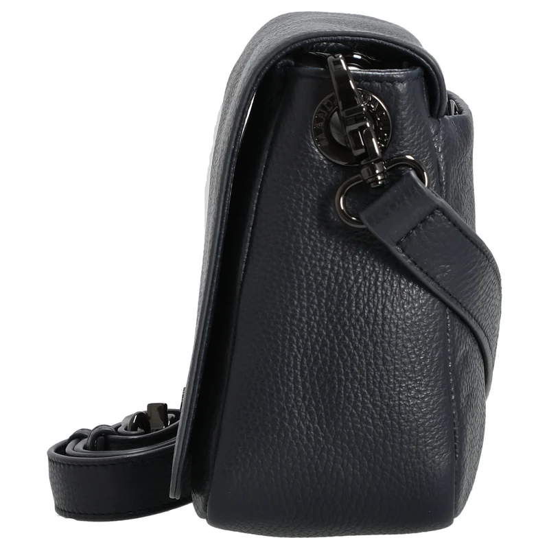 Mandarina Duck Mellow Leather - Bolso bandolera 36 cm (dress blue)