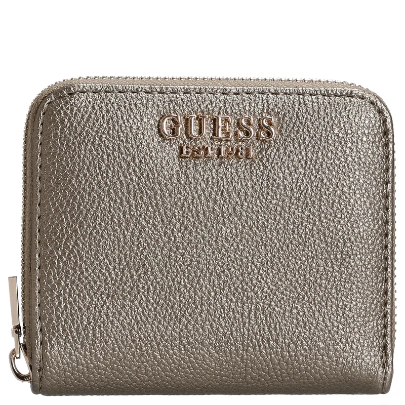 Guess Laurel II SLG Small Zip Around - Cartera (pewter)