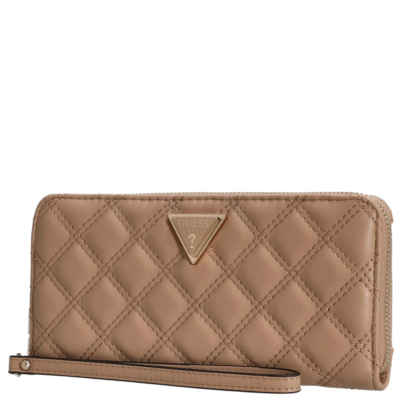 Guess Guilly II SLG Zip Around L - Cartera 12cc 20.5 cm (beige)