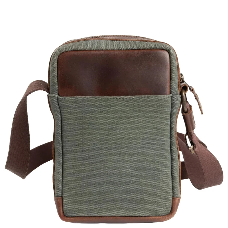 Buckle & Seam Runner Canvas - Bolso bandolera 15 cm (grün)