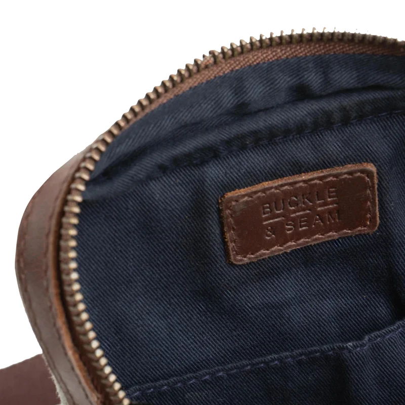 Buckle & Seam Runner Canvas - Bolso bandolera 15 cm (grün)