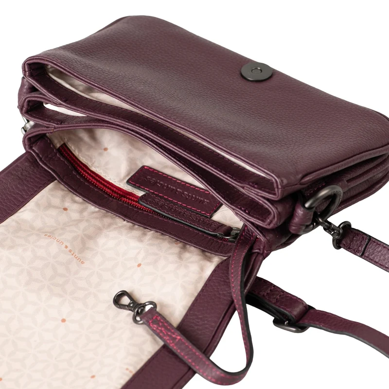 aunts & uncles Philocalists Twinkle - Bolso bandolera 19 cm (merlot)