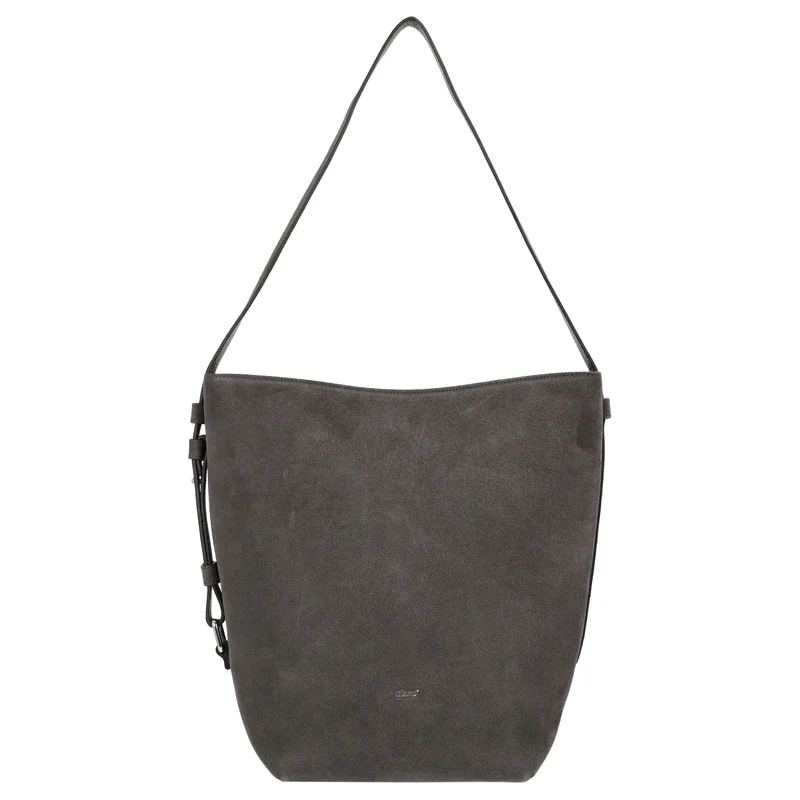 abro Cosmo Suede - Bolso saco 39 cm (grey)