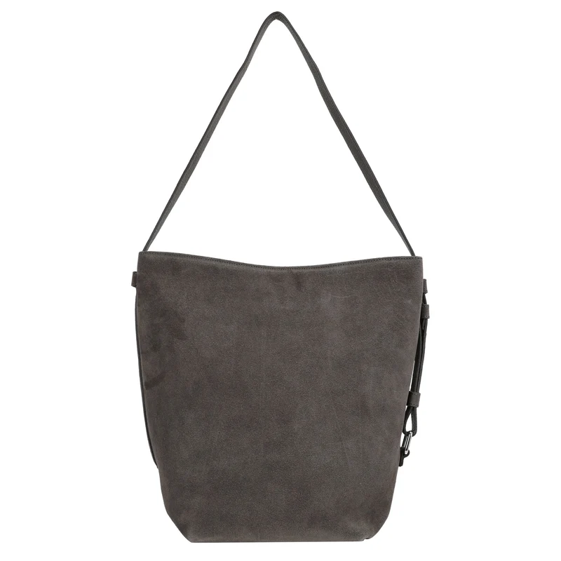 abro Cosmo Suede - Bolso saco 39 cm (grey)