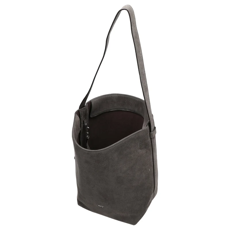 abro Cosmo Suede - Bolso saco 39 cm (grey)