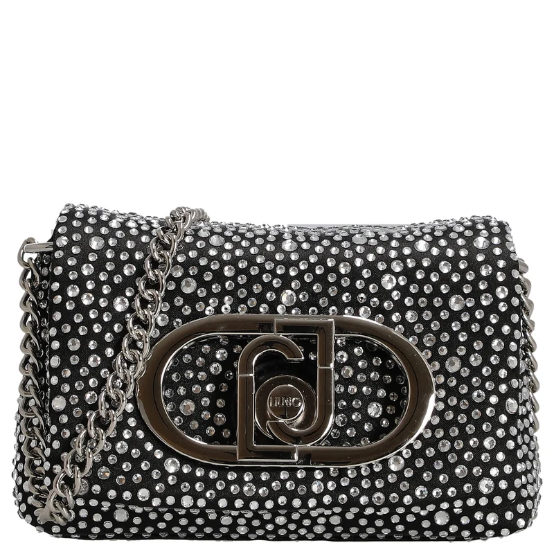 Liu Jo Lapuffy - Bolso bandolera XS 14 cm (negro)
