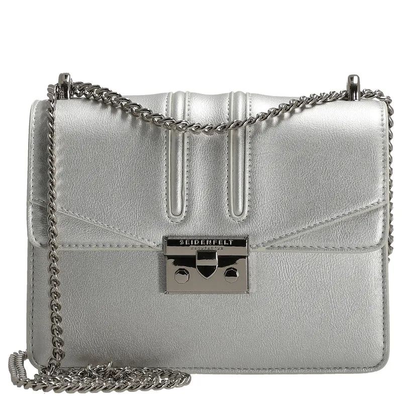 Seidenfelt Roros - Bolso de hombro 21 cm (silver)