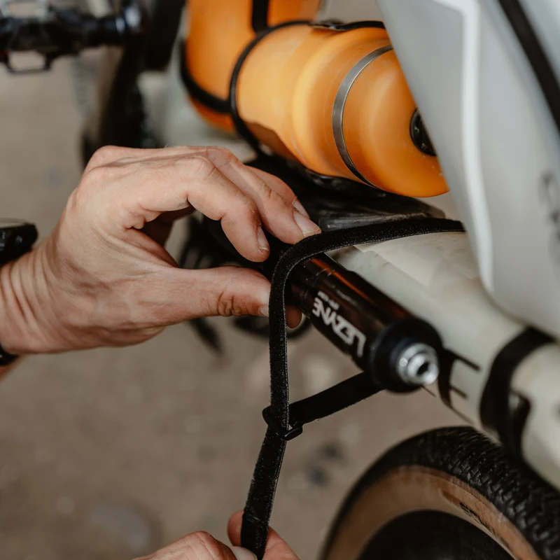 CYCLITE Velcro Fixation Strap - Correa de fijación (schwarz)