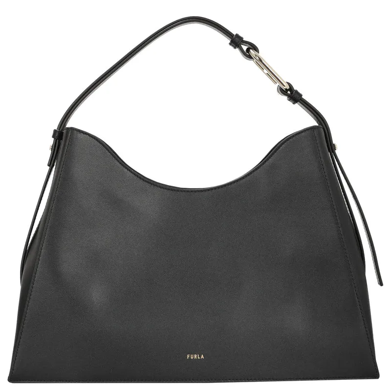 Furla Nuvola L Hobo - Bolso de hombro 39 cm (nero)
