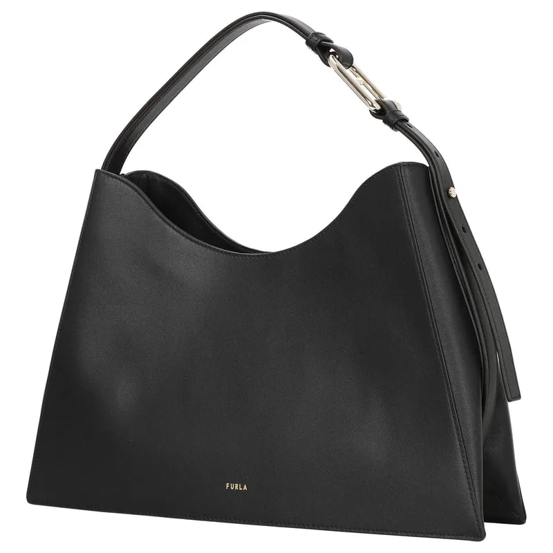 Furla Nuvola L Hobo - Bolso de hombro 39 cm (nero)
