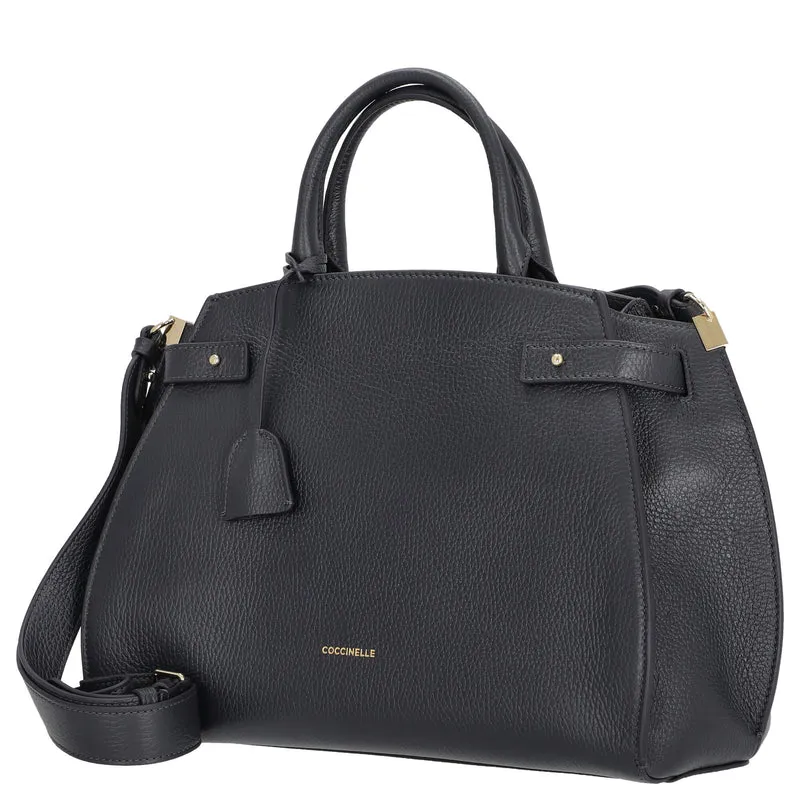 Coccinelle Schlel - Henkel Bag 36 cm (Midnight Blue)