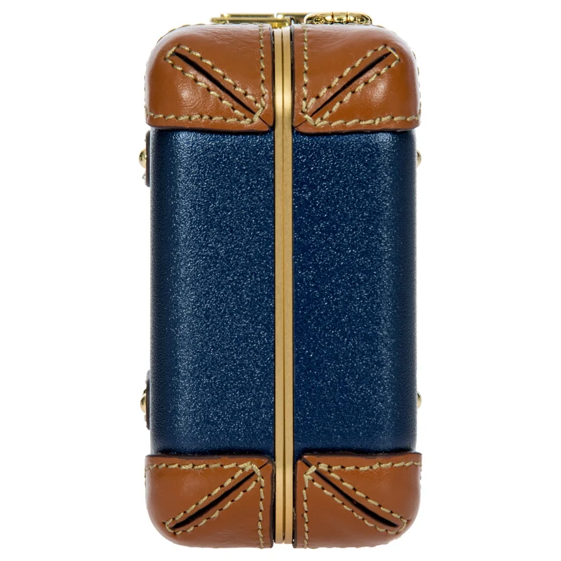 Brics Bellagio - Bolso bandolera 20 cm (blue/tan)