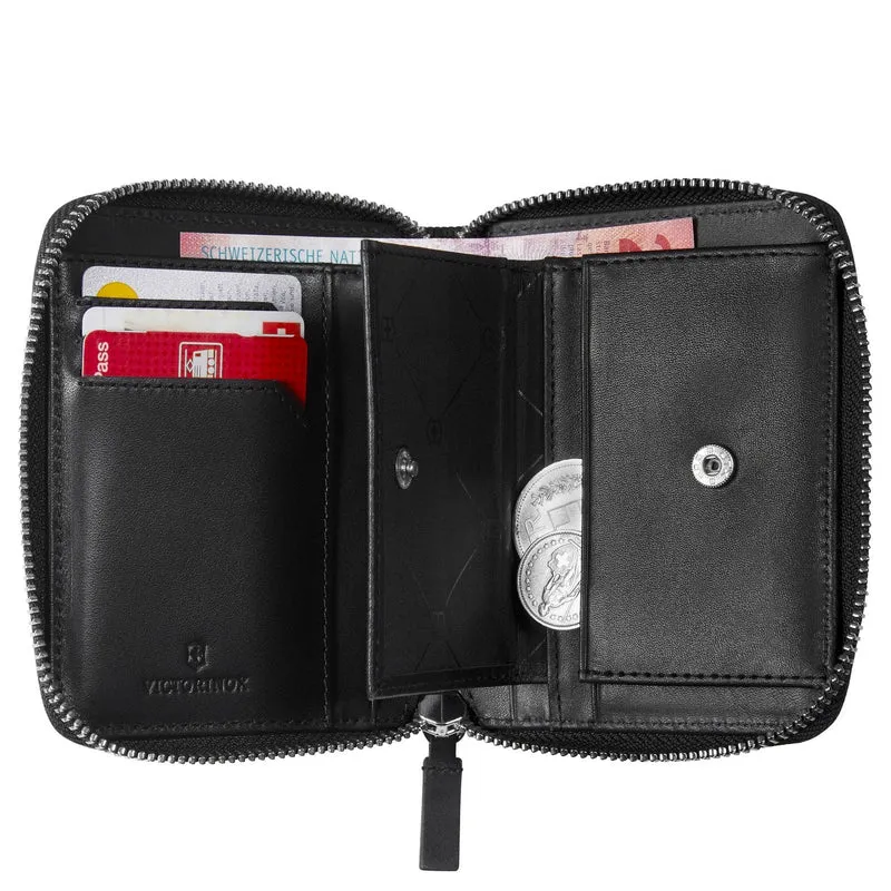 Victorinox Altius Alox Wallet - Cartera 3cc 12 cm RFID (black)