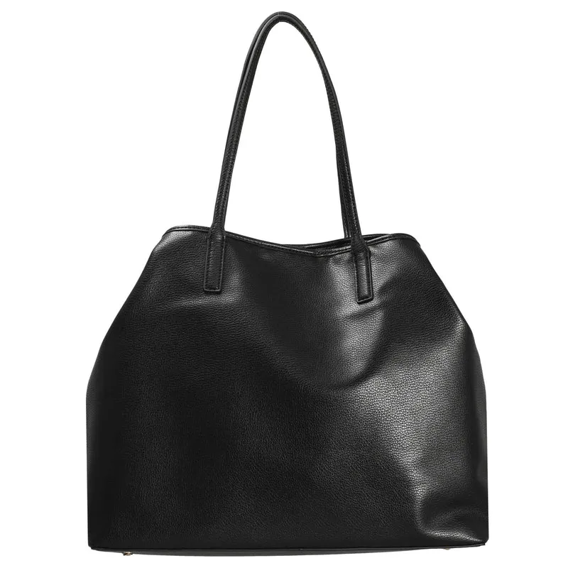 Guess Eco Vittoria - Bolso shopper L mit herausnehmbarer Pouch 40 cm (black)