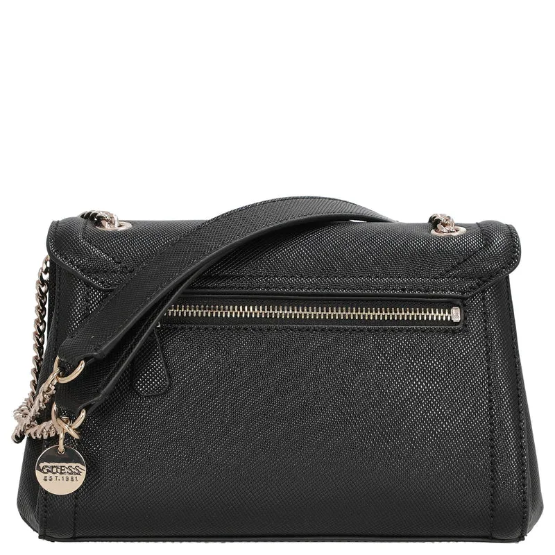 Guess Noelle II Xbody Flap - Bolso bandolera 24 cm (black)
