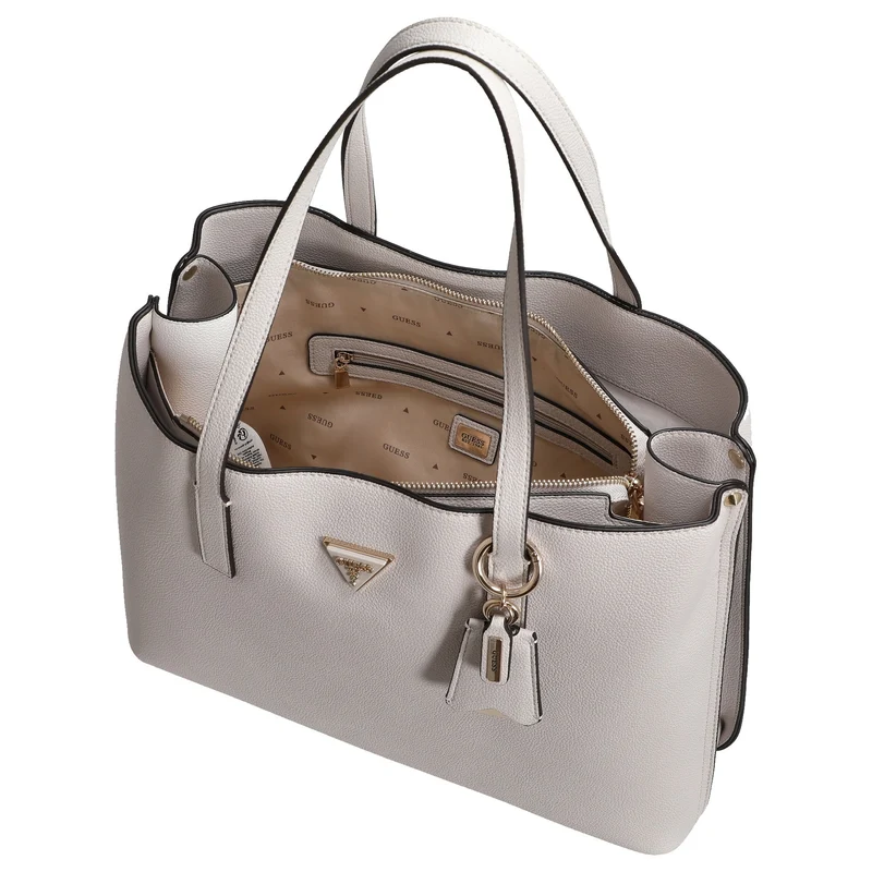 Guess Meridian II Girlfriend - Bolso de hombro 37 cm (ivory)