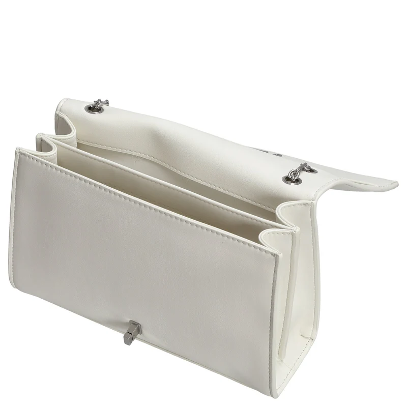 Calvin Klein CK Re-Lock - Bolso bandolera M 24 cm (lily white)