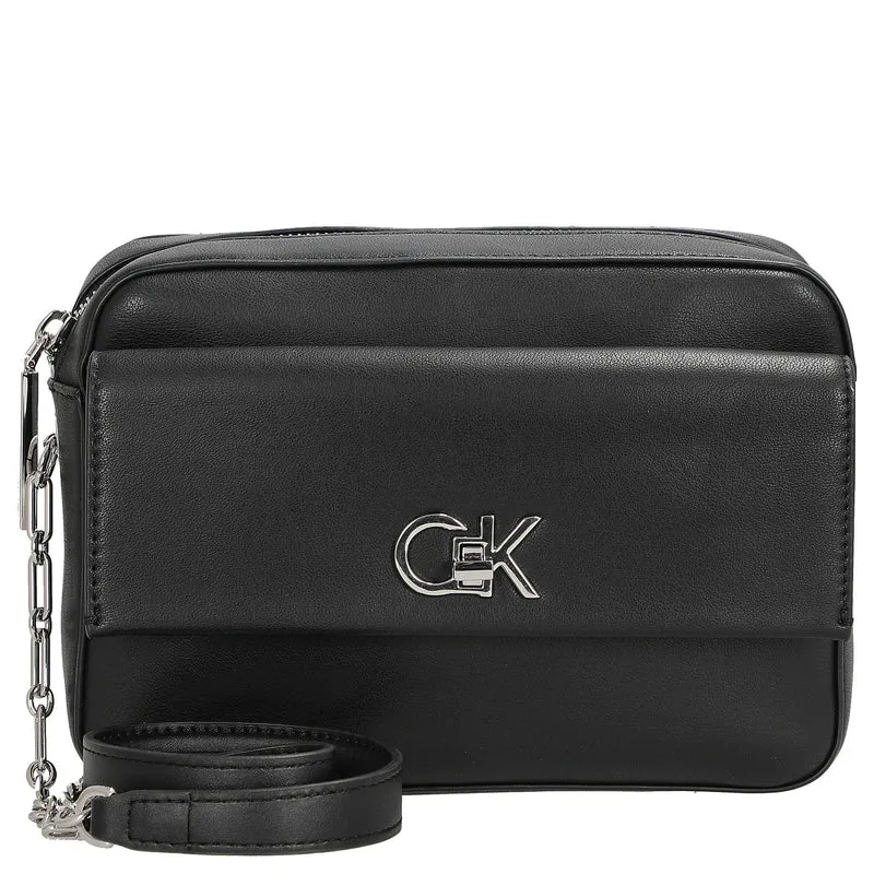 Calvin Klein CK Re-Lock - Bolso bandolera 22 cm (schwarz)