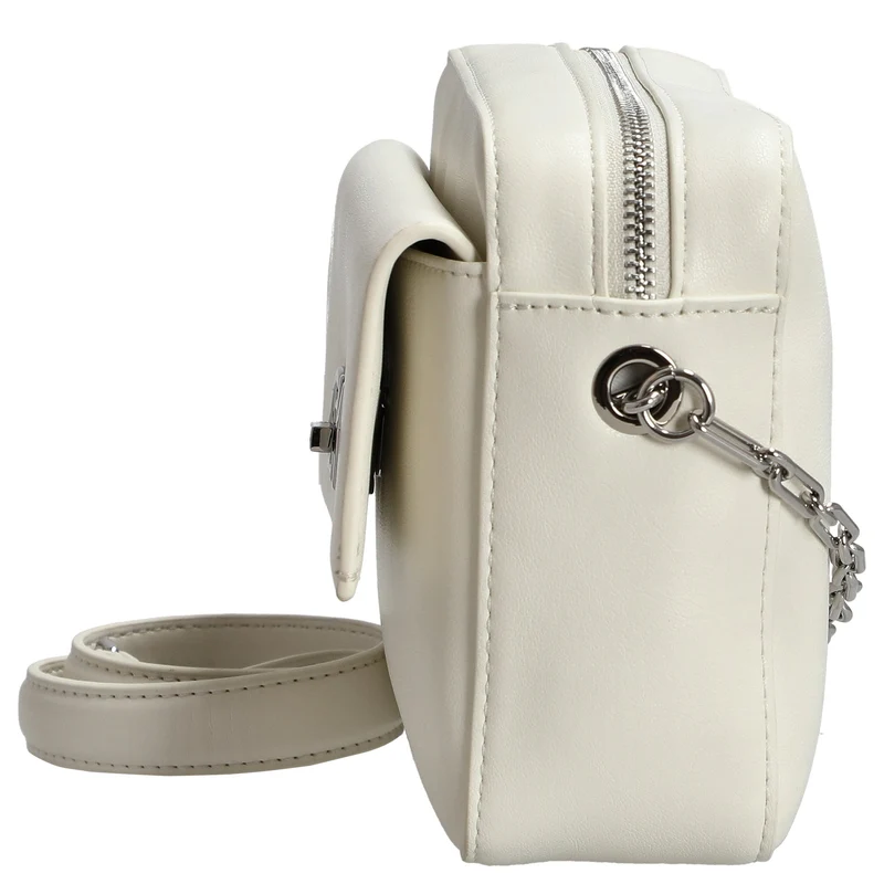 Calvin Klein CK Re-Lock - Bolso bandolera 22 cm (lily white)