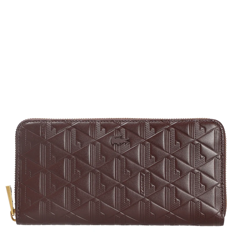 Lacoste Maheki - Cartera 8cc 20 cm (fudge)