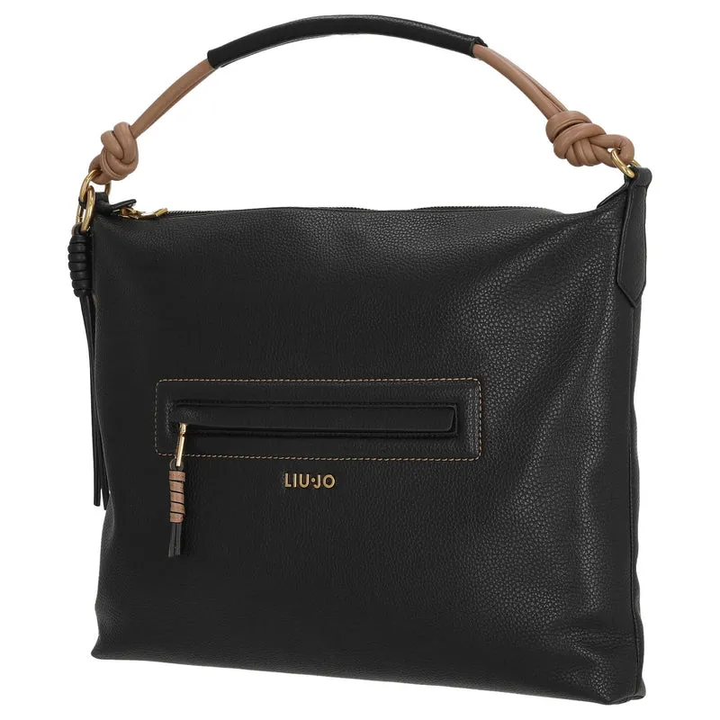 Liu Jo Sanura Hobo - Bolso de hombro M 38 cm (black)
