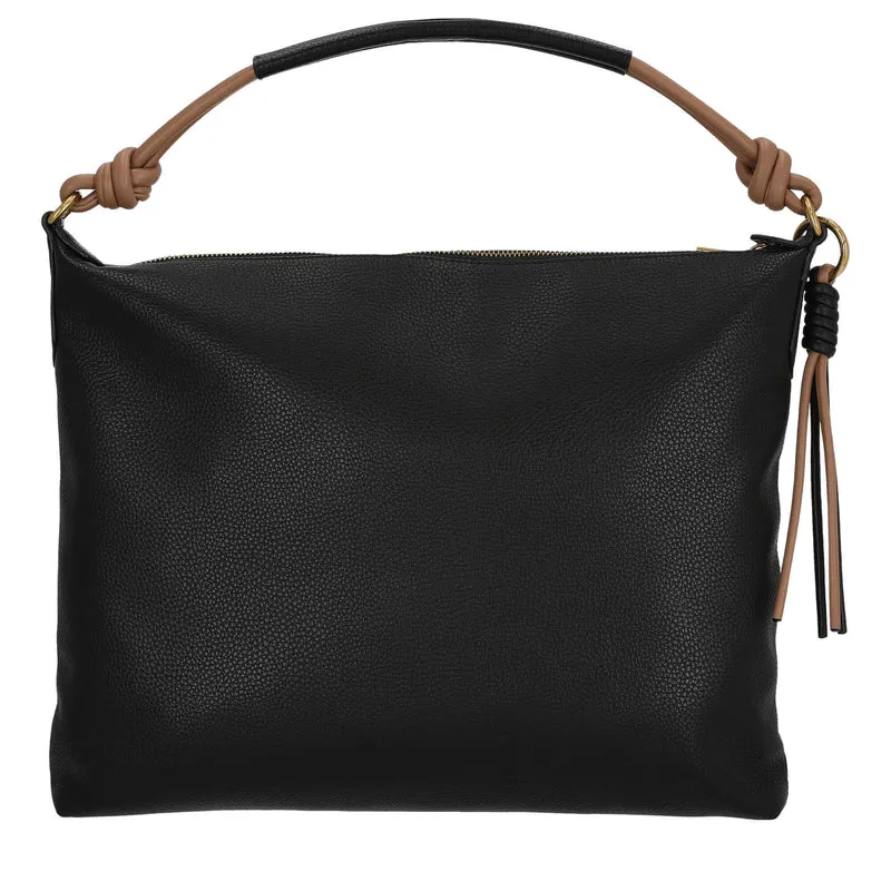 Liu Jo Sanura Hobo - Bolso de hombro M 38 cm (black)