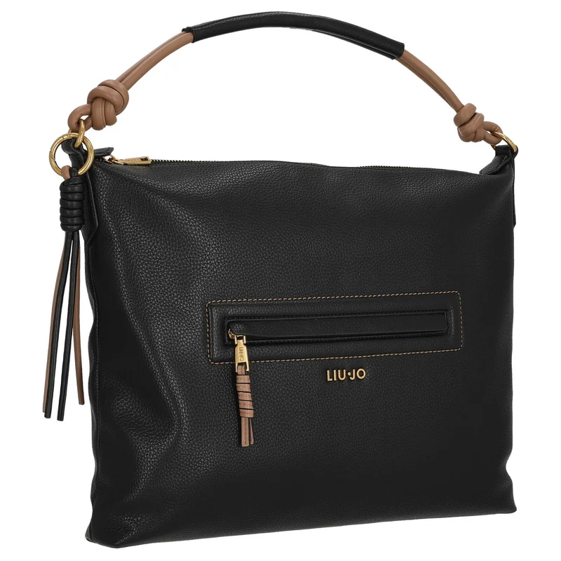 Liu Jo Sanura Hobo - Bolso de hombro M 38 cm (black)