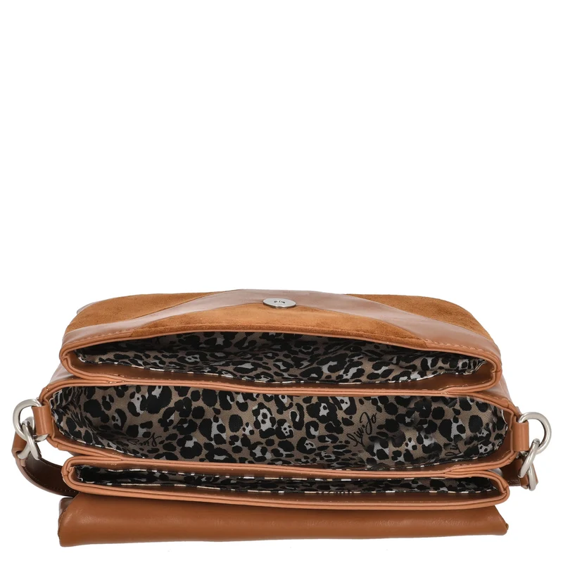 Liu Jo Philesia - Bolso de hombro M 24 cm (color: bronce caramelo)