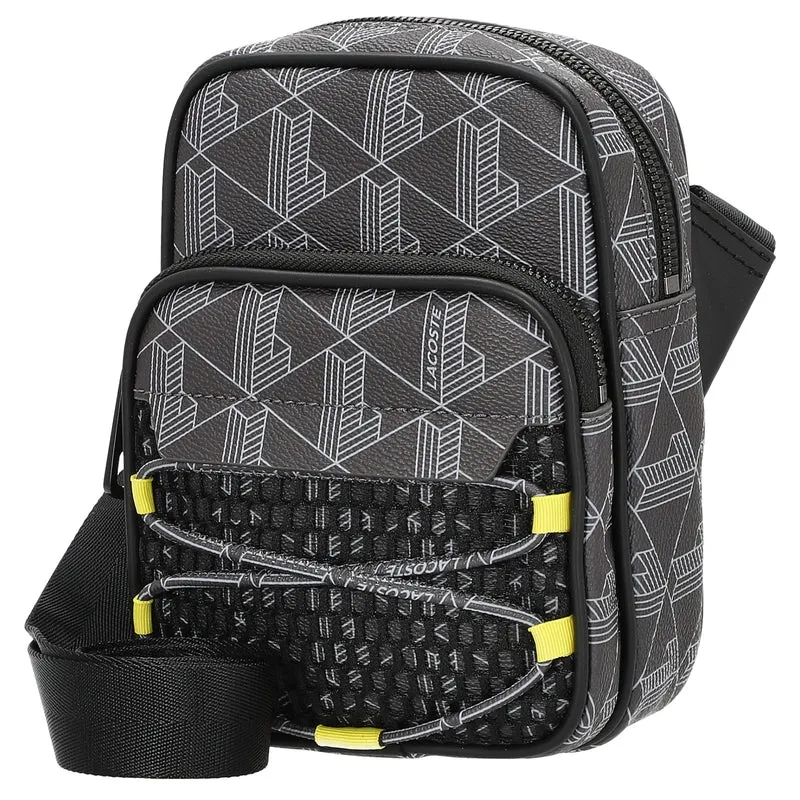Lacoste The Blend - Bolso bandolera 18.5 cm (mesh mono periskop blau)
