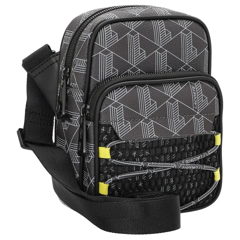 Lacoste The Blend - Bolso bandolera 18.5 cm (mesh mono periskop blau)