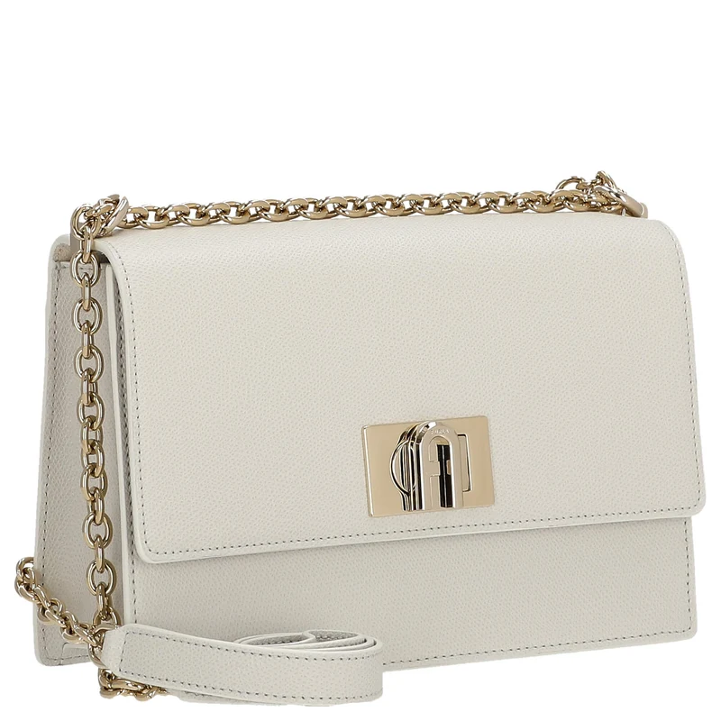 Furla 1927 S Crossbody 24 - Bolso bandolera 24 cm (marshmallow)