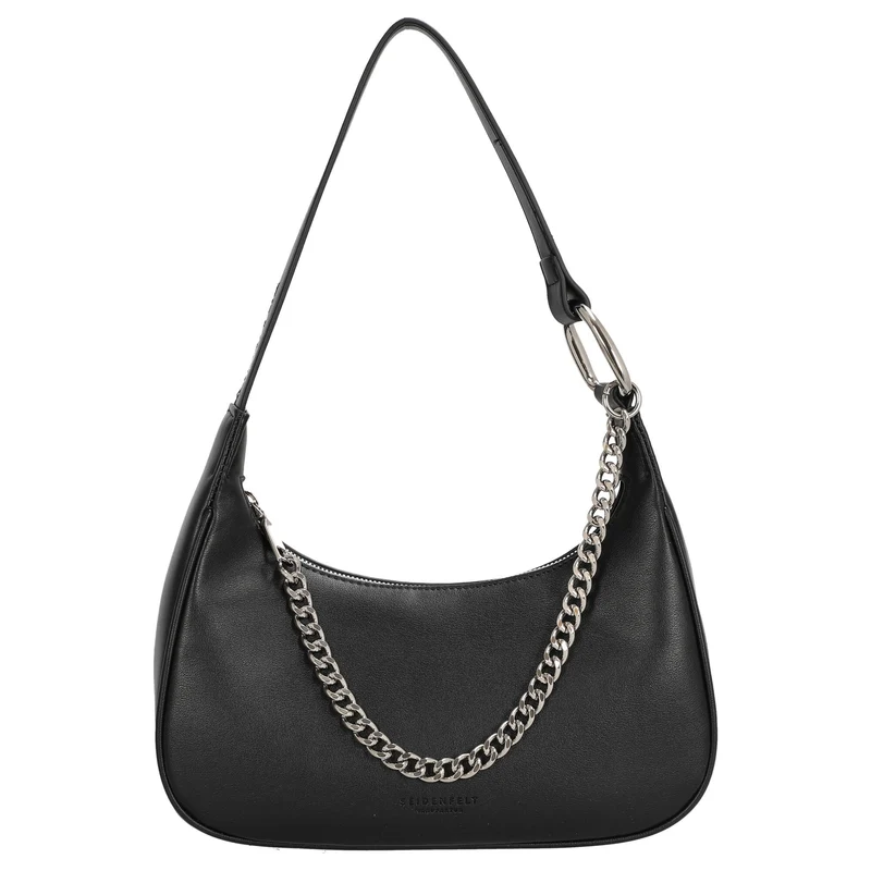 Seidenfelt Naantali - Bolso de hombro 24 cm (negro)