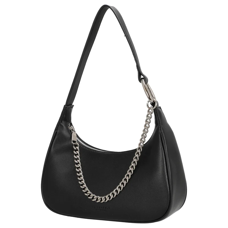 Seidenfelt Naantali - Bolso de hombro 24 cm (negro)