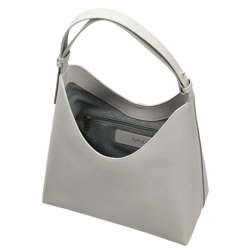 Furla Goccia M Hobo - Bolso de hombro 30.5 cm (cenere)