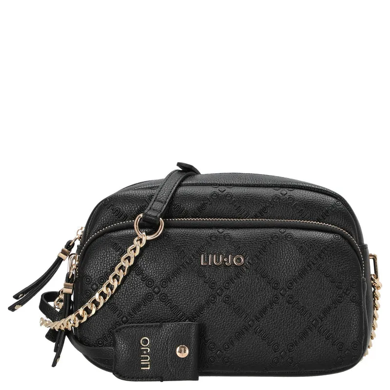 Liu Jo Adonide Camera Case M - Bolso bandolera 22 cm (nero)