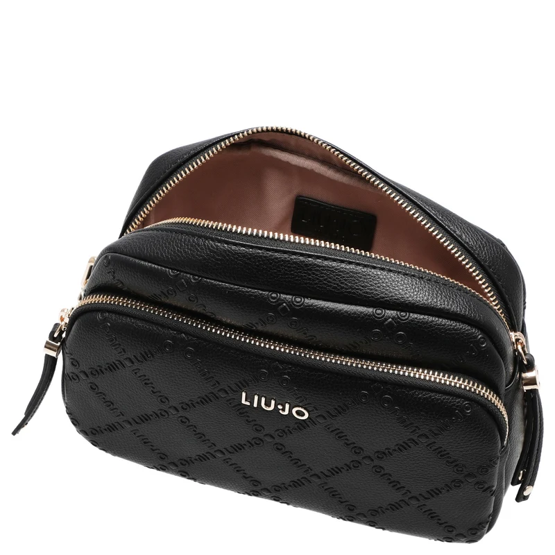 Liu Jo Adonide Camera Case M - Bolso bandolera 22 cm (nero)