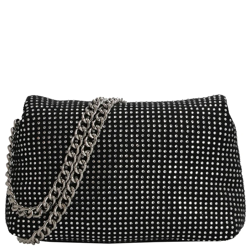 Liu Jo Lapuffy - Bolso bandolera XS 14 cm (nero/steel)