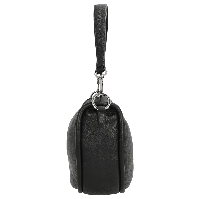 abro Willow Dalia - Bolso saco 36 cm (black/nickel)