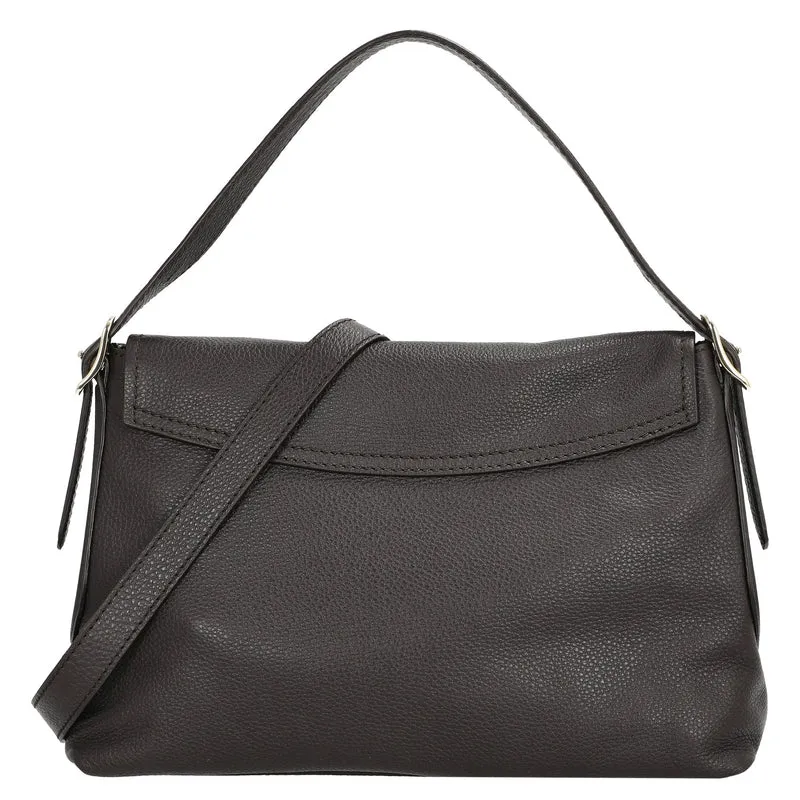 abro Carina - Bolso de hombro 26 cm (dark brown)