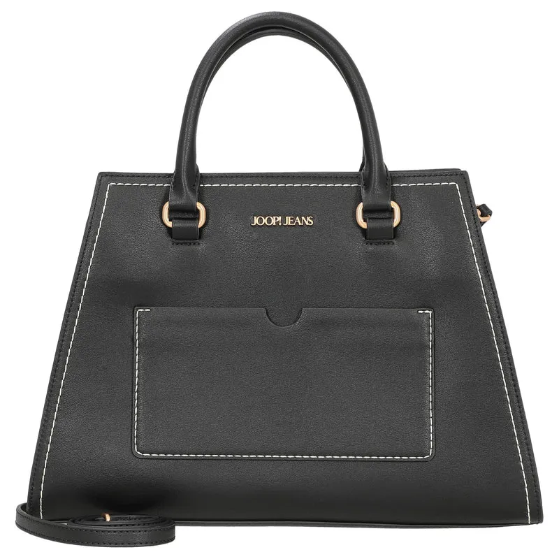 Joop Jeans Women Solido Lika - Bolso de mano M 35 cm (black)