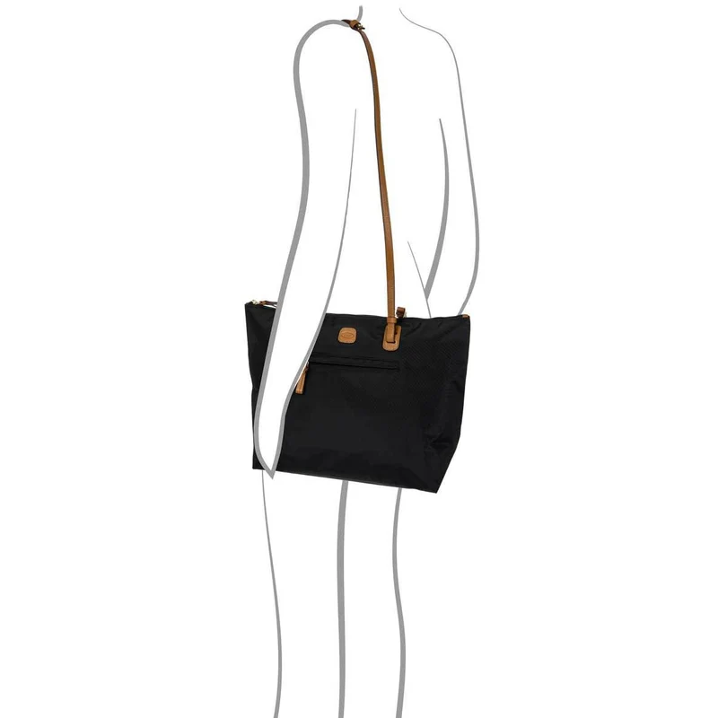 Brics X-Bag Shopping L Sportina - Bolso de hombro 36 cm (black)