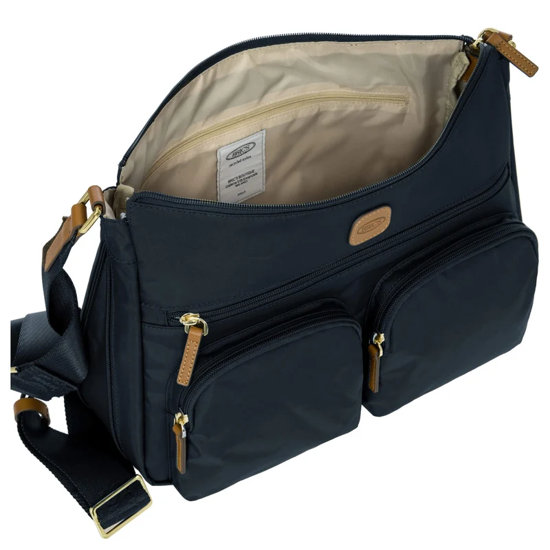 Brics X-Bag Shopper M - Bolso de hombro 34 cm (ocean blue)