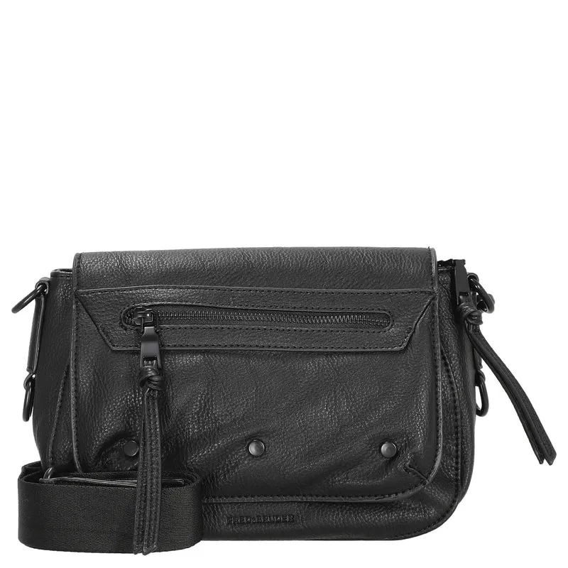 FREDsBRUDER Deep Dark - Bolso de hombro 29 cm (black/black)