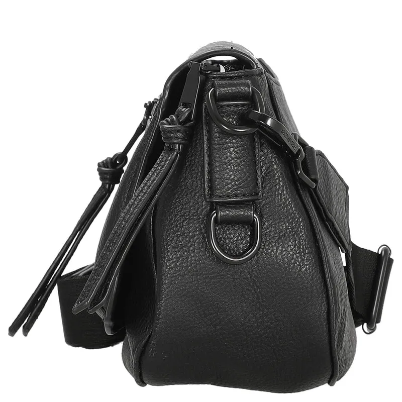 FREDsBRUDER Deep Dark - Bolso de hombro 29 cm (black/black)