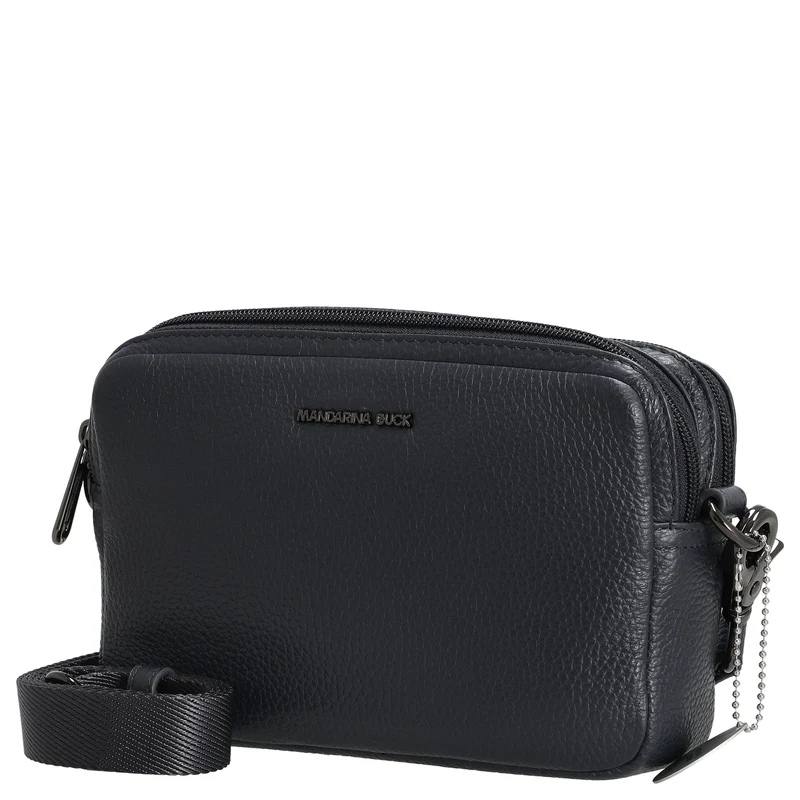 Mandarina Duck Mellow Leather - Bolso bandolera 20 cm (dress blue)