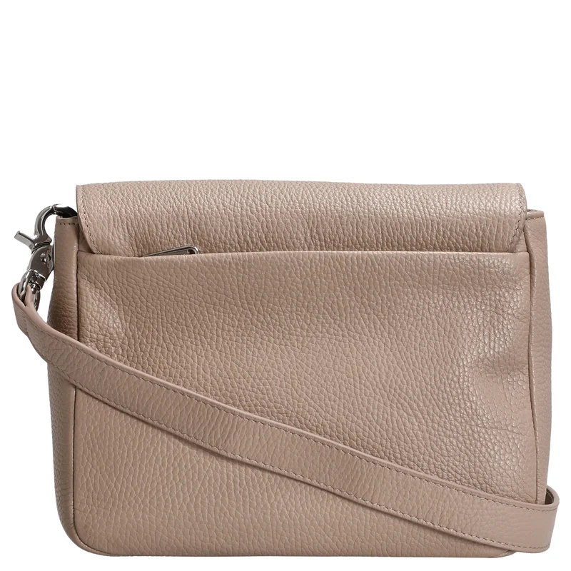 Mandarina Duck Mellow Leather - Bolso bandolera 36 cm (warm taupe)